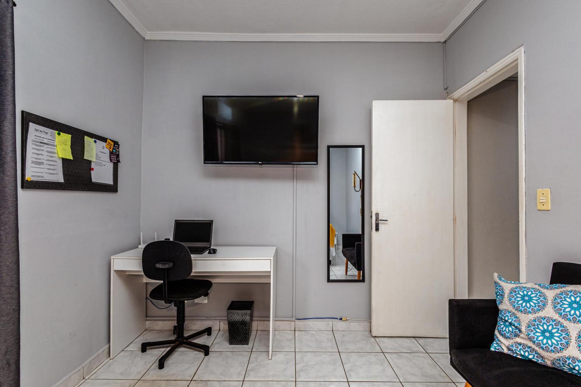 Apartment Ape Na Tupi Com Ar Condicionado Nos Quartos E Sala, Garagem E A 100m Da Praia Grande (Santos)