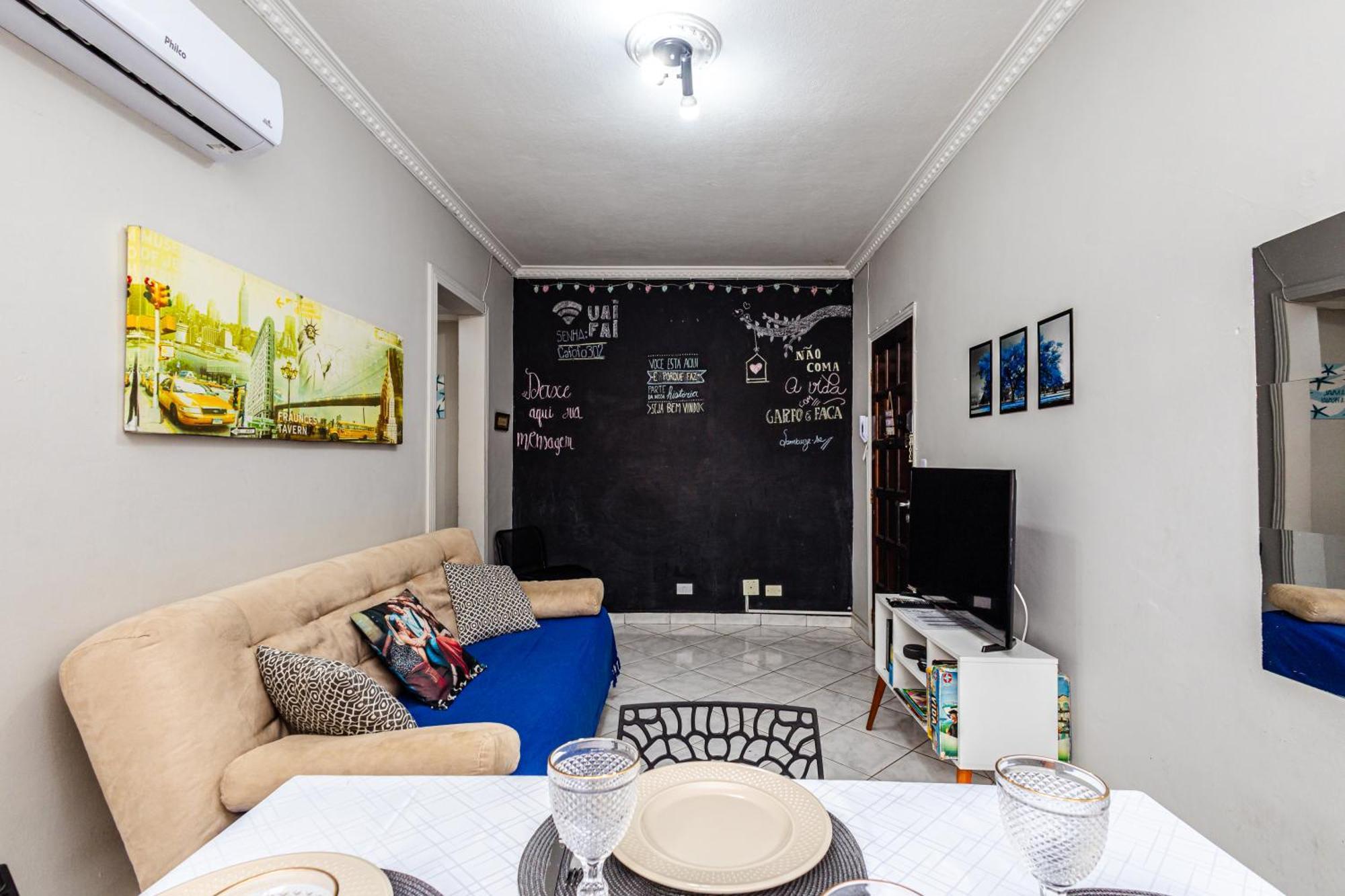 Ape Na Tupi Com Ar Condicionado Nos Quartos E Sala, Garagem E A 100m Da *