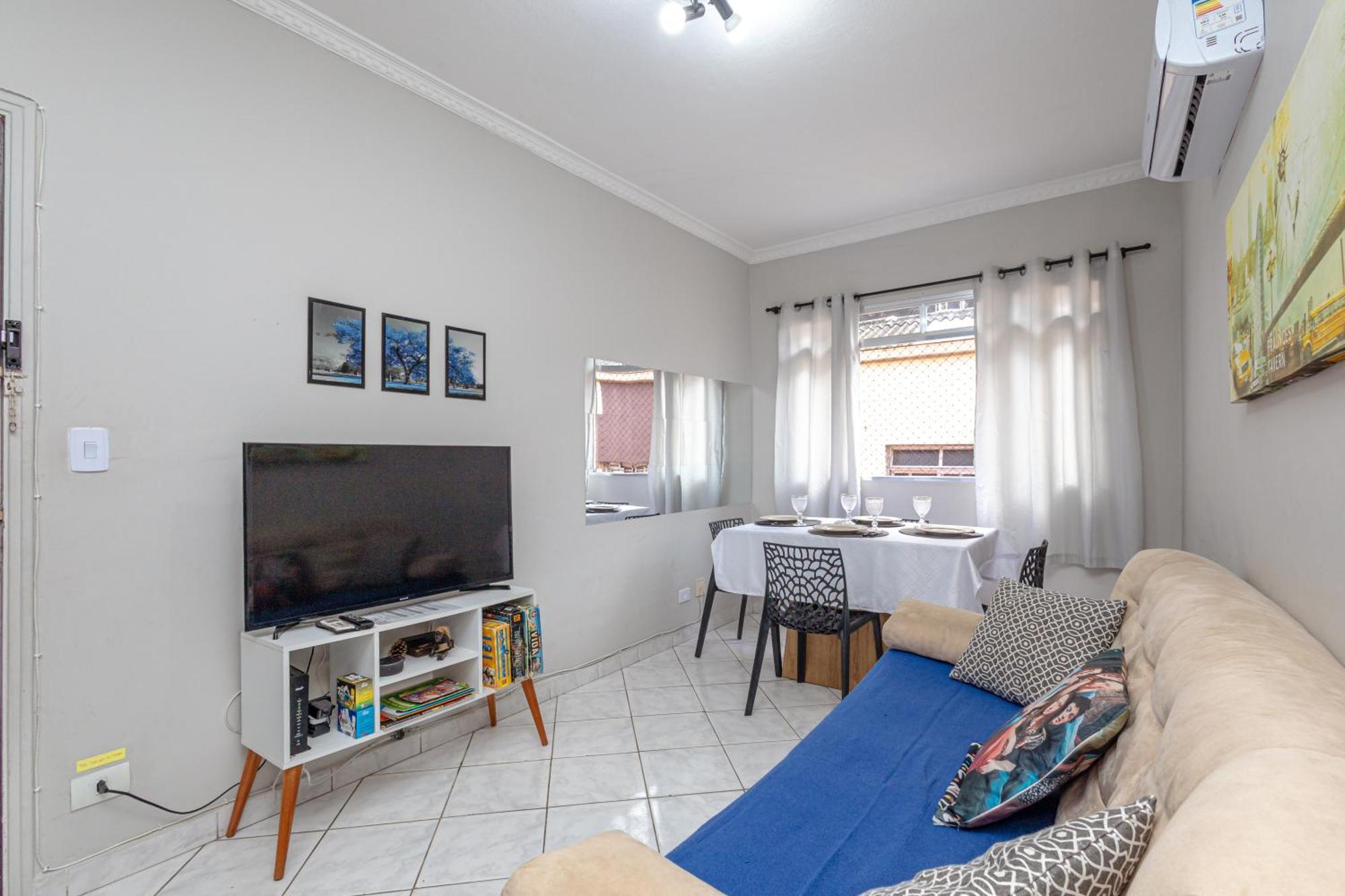 Ape Na Tupi Com Ar Condicionado Nos Quartos E Sala, Garagem E A 100m Da Apartment *