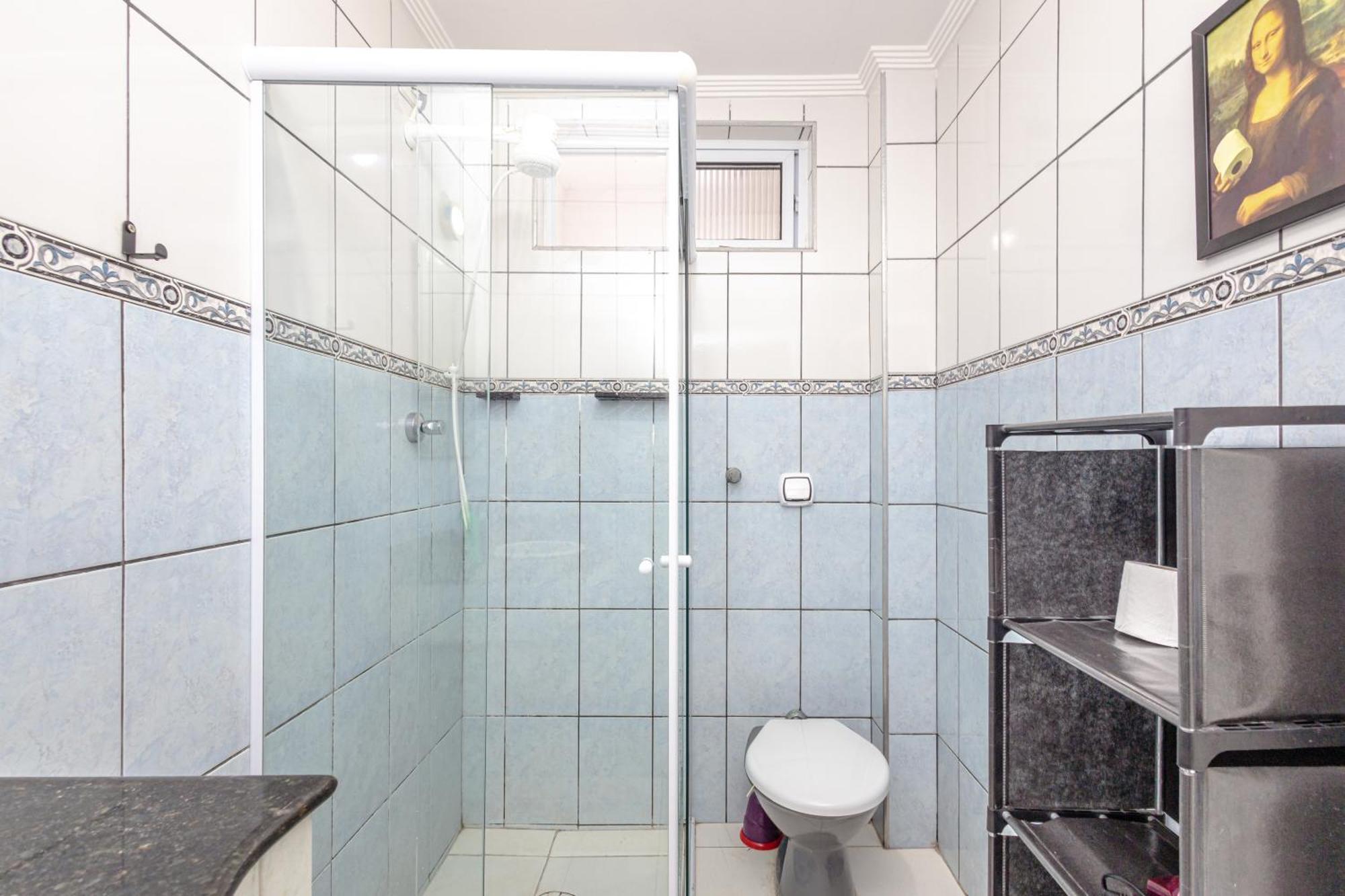 Ape Na Tupi Com Ar Condicionado Nos Quartos E Sala, Garagem E A 100m Da Apartment Praia Grande (Santos)