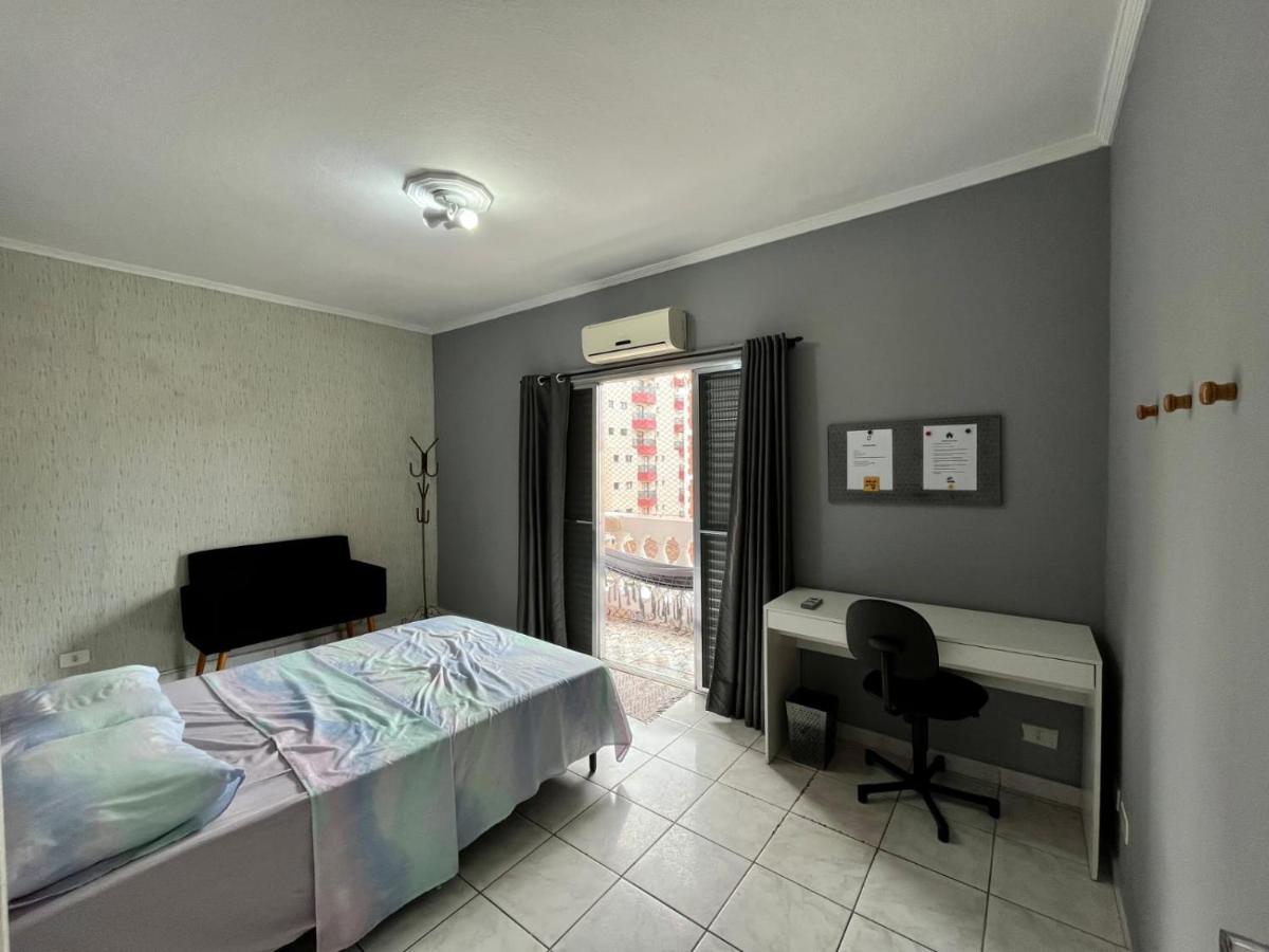 Ape Na Tupi Com Ar Condicionado Nos Quartos E Sala, Garagem E A 100m Da * Praia Grande (Santos)