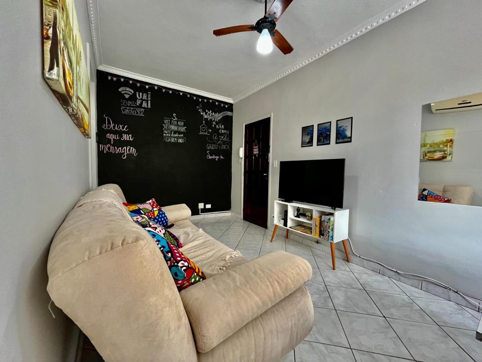 Ape Na Tupi Com Ar Condicionado Nos Quartos E Sala, Garagem E A 100m Da * Praia Grande (Santos)