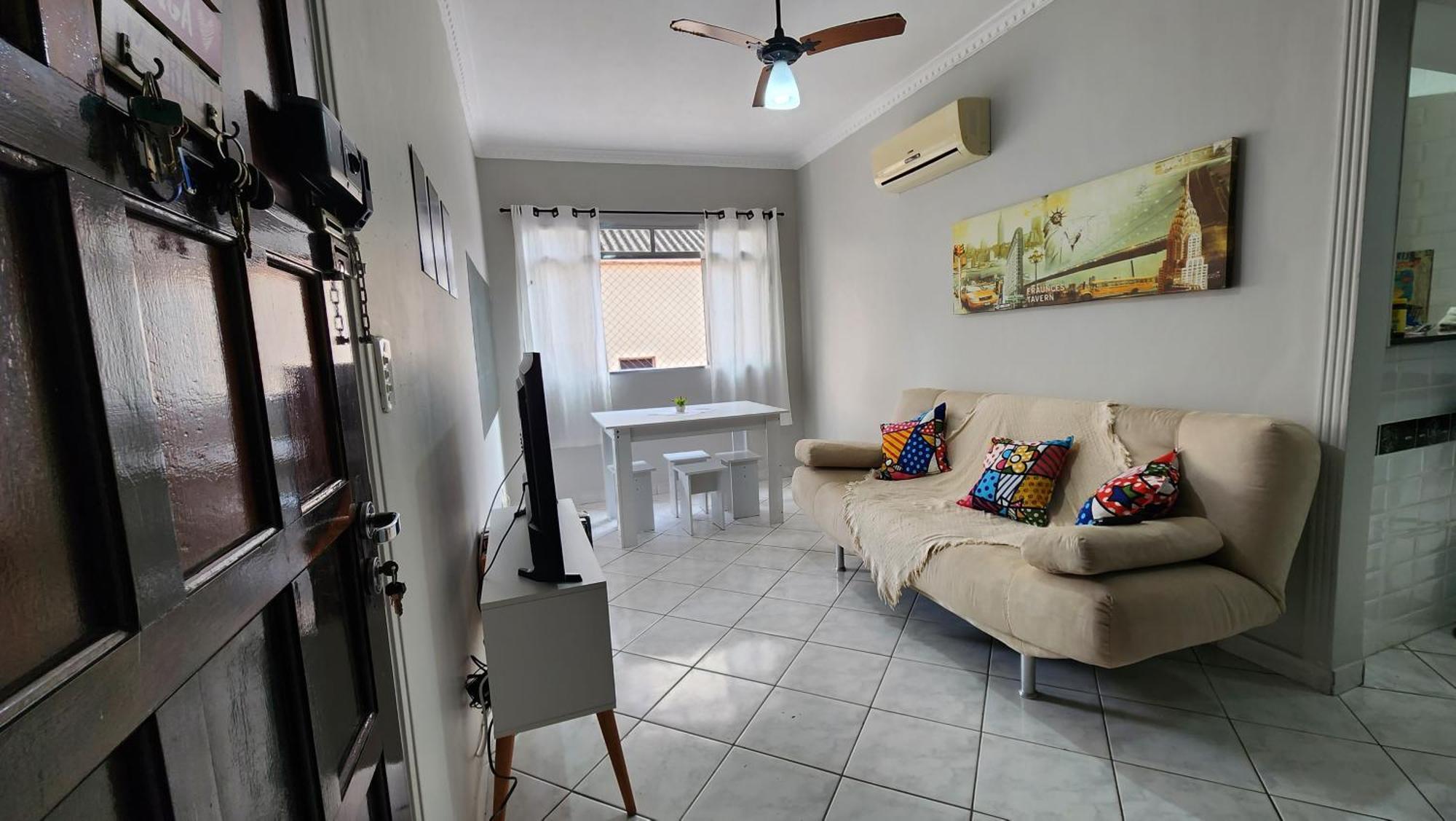 Ape Na Tupi Com Ar Condicionado Nos Quartos E Sala, Garagem E A 100m Da Apartment *